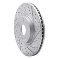 R1 13-19 Buick Regal Front Right Drilled & Slotted Geo-Carbon Rotor