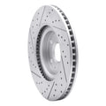 R1 13-19 Buick Regal Front Right Drilled & Slotted Geo-Carbon Rotor
