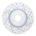 R1 18-25 Audi S5 Front Right Drilled & Slotted Geoperformance Rotor