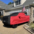 CUSTOM POLYCOTTON CAR COVER - GRAY