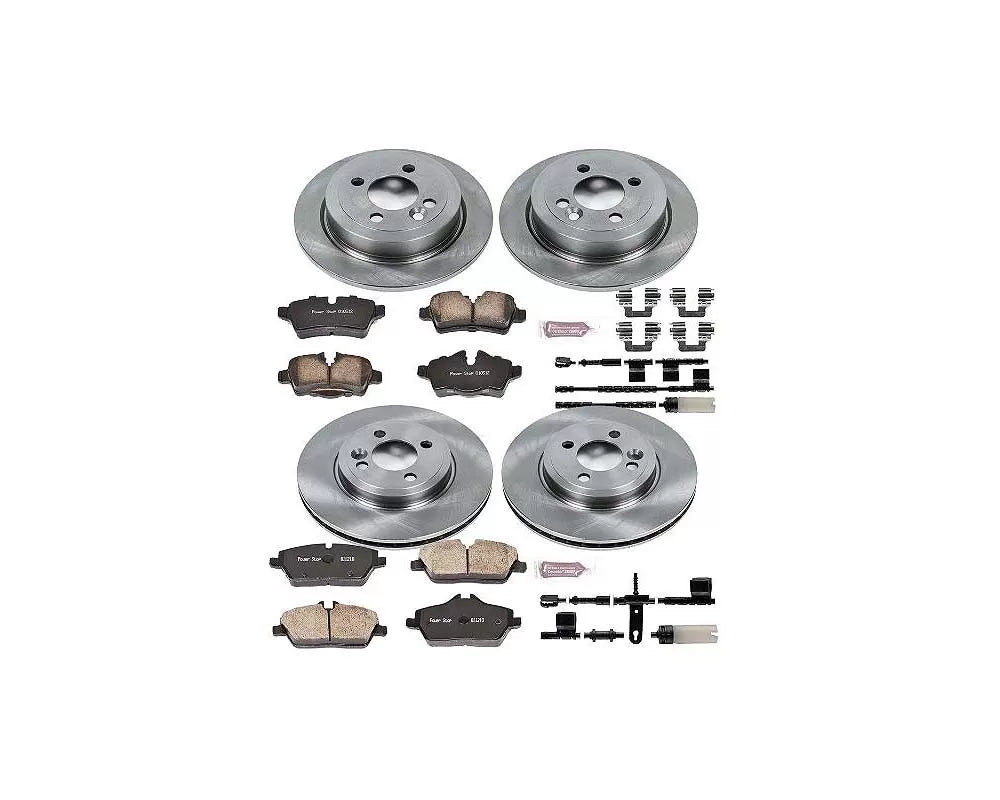 Power Stop 11-16 Mini Cooper Front & Rear Autospecialty Brake Kit