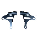 ~(20 lbs. 15X12X4)~ EVO MFG JLU Bomber/Rocker Step Seam Mount Bracket Kit 4 Door