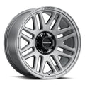 Aluminum Wheels 16x8 Outlander 944GS Greystone Gray 0 Offset 6 on 139.7 Bolt Pattern 106.1 Bore Raceline