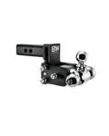 Tow and Stow 2 INCH 1 7 8in x 2in x 2 5 16in Tri-Ball 3in Drop 3 1 2in Rise