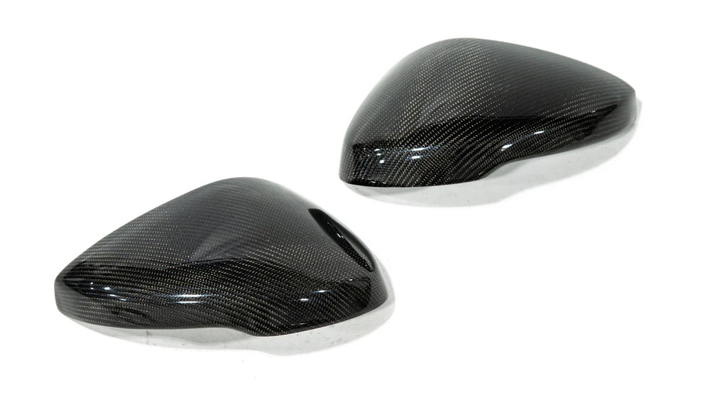 OLM Full Replacement Carbon Fiber Mirror Covers w Turn Signal - 2022 Honda Civic Type R