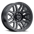 Aluminum Wheels 16x8 Outlander 944B Satin Black 0 Offset 5 on 127 Bolt Pattern 78.1 Bore Raceline