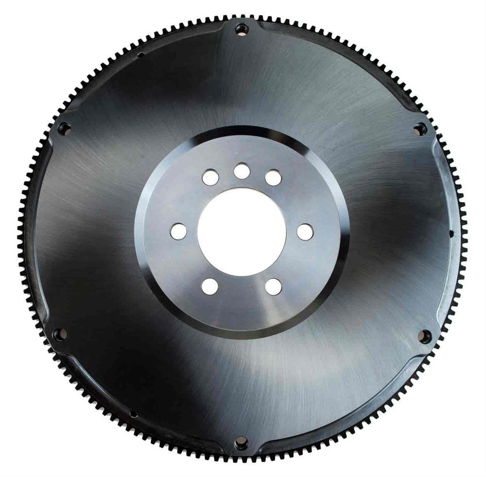 LIGHTWEIGHT STEEL FLYWHEEL CHEVY PRE86 / 0 BAL. / 153T / MUST USE 8 SPRING HUB