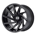 XD834 20X10 6X5.5 S-BLK MILL -18MM