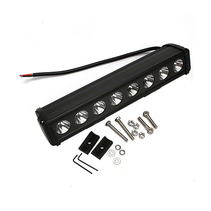 ~(7 lbs. 19X6X5)~ 15 Inch LED Light Bar Single Row 80 Watt Spot Rogue Series Quake LED