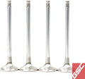 GSC P-D Honda B-Series B16A/B17A/B18C Chrome Alloy Exhaust Valve 28mm Head - 6mm Stem - Set of 8
