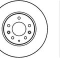StopTech 06-13 Mazda 6 SportStop Cryo Slotted & Drilled Front Right Rotor