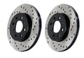 StopTech 93-98 Toyota Supra Turbo Drilled Left Rear Cryo Rotor