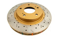 DBA 7/90-96 Turbo/6/89-96 Non-Turbo 300ZX Front Drilled & Slotted 4000 Series Rotor