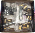 McGard SplineDrive Tuner 5 Lug Install Kit w/Locks & Tool (Cone) M12X1.25 / 13/16 Hex - Gold