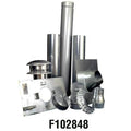 VENT KIT - VERTICAL 4' FOR MHU80NG