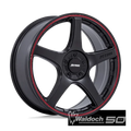 PE003 18X8 5X112/120 M-BLK RD-LP 35