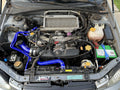 HPS Performance Blue Reinforced Silicone Radiator Hose Kit Coolant for Ford 05-06 Mustang V8