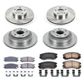 Power Stop 91-94 Subaru Legacy Front & Rear Autospecialty Brake Kit