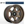D666 17X9 5X5.0 MT-BRNZ -12MM