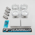 CP Piston & Ring Set for Nissan SR20DE/VET - Bore (87.0mm) - Size (+1.0mm) - CR (9.0) Single Piston