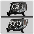 SPYDER headlights close-up