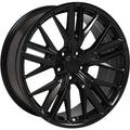 20 IN REPLICA WHEEL CV25 FITS CHEVROLET CAMARO ZL1 RIM 20X9.5 SATIN WHEEL