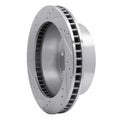 R1 00-02 Dodge Ram 2500 Front Right Drilled & Slotted Geoperformance Rotor