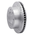 R1 00-02 Dodge Ram 2500 Front Right Drilled & Slotted Geoperformance Rotor