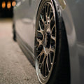 Konig MRK1 15x7 4x100 ET35 Hyper Carbon Wheel w/ Gloss Black Gear Cap/Logo/Cover Plate