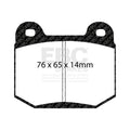 EBC 99-03 Mitsubishi Lancer Evolution 2.0 Turbo Orangestuff Rear Brake Pads