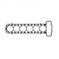 Cometic Jaguar 1973-1992 4.2L XK6 .098in MLS Cylinder Head Gasket - 3.690in Bore