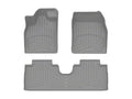 WeatherTech Grey Front Rear FloorLiner HP Fits -21-25 Mustang Mach-E 461664-1-2IM