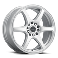 Raceline 146S Matrix 18x8in / 5x100/5x114.3 BP / 40mm Offset / 72.62mm Bore - Gloss Silver Wheel