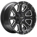 Wheel Pros Pro Comp Alloys AXIS 17X9 8X170 125 -6 S-BLK MILL PXA5172-7970