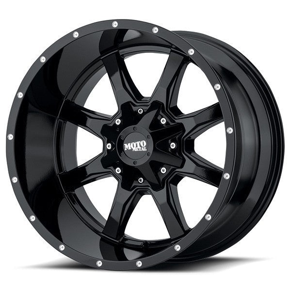 MO970 16x8 6x135.00/6x139.70 GLOSS BLACK (0 mm)