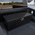 44" HEAVY DUTY BLACK ALUMINUM BOX