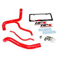 HPS Performance Red Reinforced Silicone Radiator Hose Kit Coolant for Chevy 10-11 Camaro SS 6.2L V8