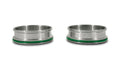 Vibrant Performance - 12560 - HD Clamp Stainless Weld Ferrules with O-Rings for 5 in. O.D. Tubing