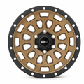 Rough Country 87 Series Wheel | Simulated Beadlock | Bronze/Black | 17x8.5 | 6x5.5 | +0mm
