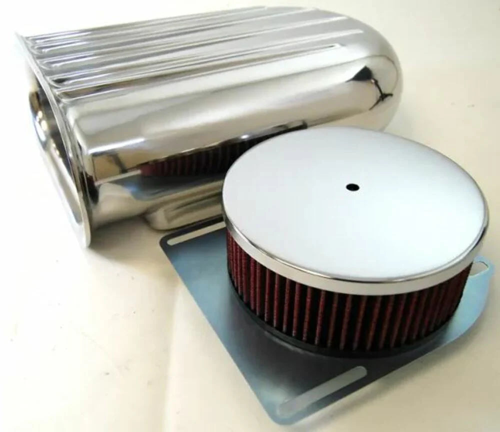 SMALL POL ALUM 'FINNED' SCOOP WITH