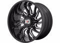 XD840 20X10 6X135 G-BLK MACH -18MM