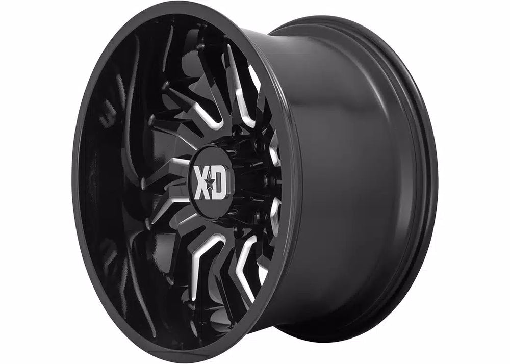 XD840 20X10 6X135 G-BLK MACH -18MM