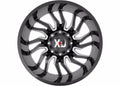 XD840 20X10 6X135 G-BLK MACH -18MM
