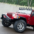 JEEP ROOF LIGHT BRACKETS & CROSSBAR