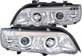 X5 HALO LED PROJECTOR HEADLIGHT CHR