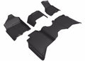 3D MAXpider 19-24 Dodge RAM 2500 Crew Cab w Bench Seats All Weather Floor Liner - Kagu Black R1 & R2
