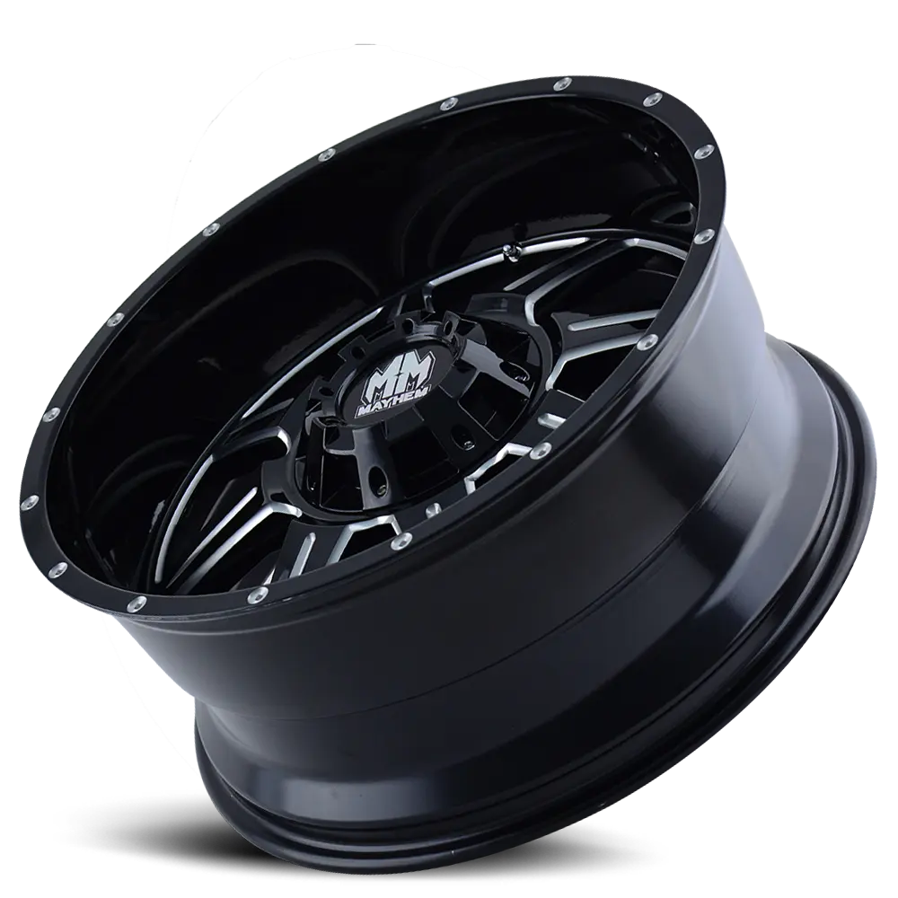 MONSTIR (8100) GLOSS BLK/MILLED SPO
