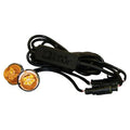LIGHTS,STROBE,6 LED,AMBER/CLEAR,25F