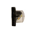 LIGHTS,STROBE,6 LED,AMBER/CLEAR,25F