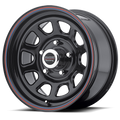 AR767 15X10 5X4.75 G-BLK W/ STRIPES -37MM